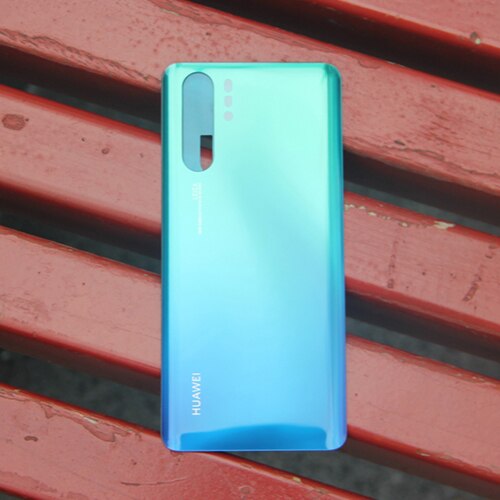 Coque arrière d'origine en verre pour batterie Huawei P30 Pro P30PRO coque arrière de protection pour boîtier de téléphone: Aurora