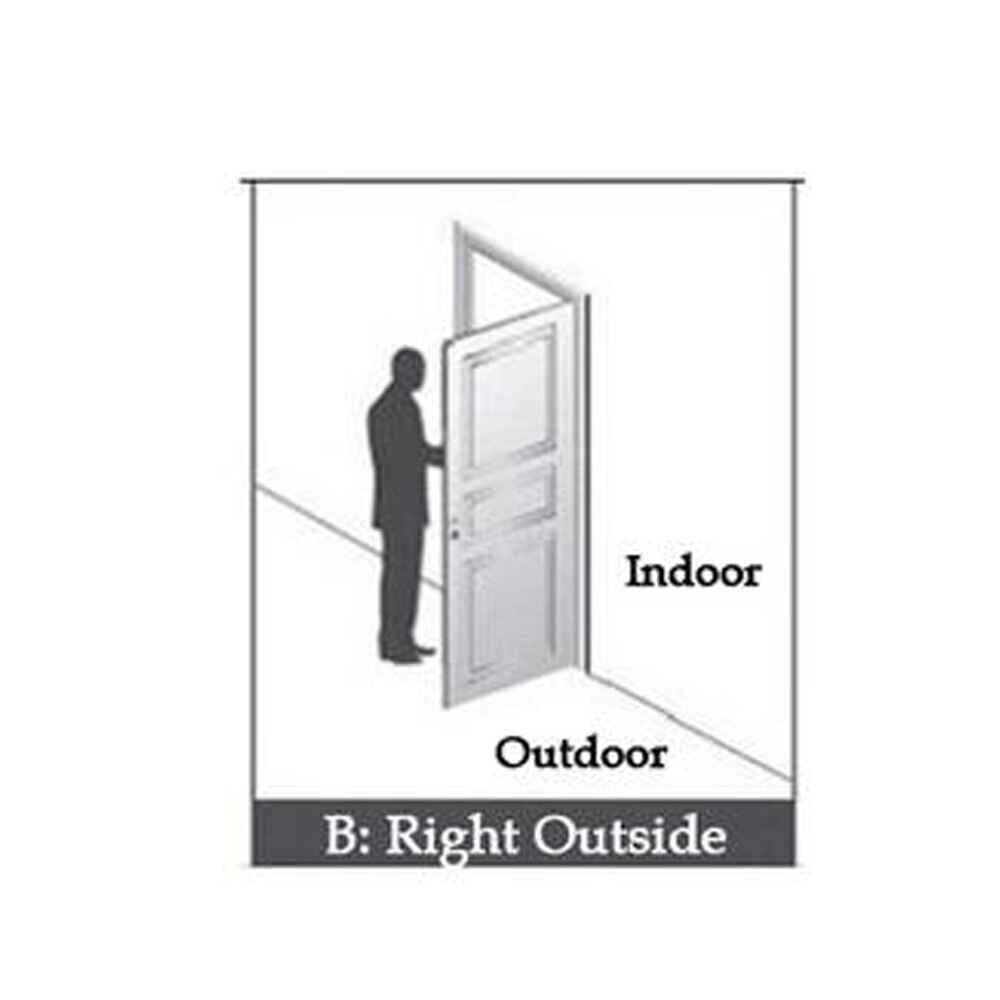 RFID Card hotel door access system digital Electric intelligent Electronic hotel key card door lock Electronic: right outside