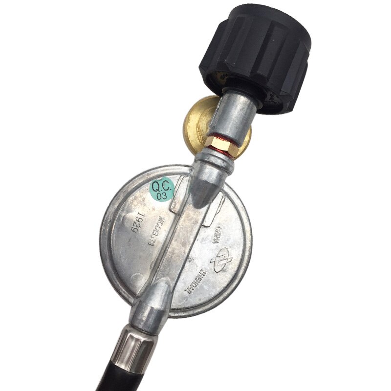 3FT Leather Tube Low Pressure Gauge Pressure Reducing Valve