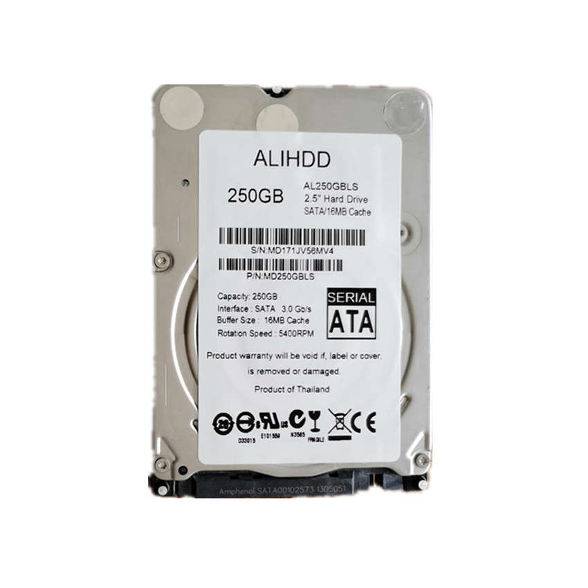 250GB SATA 2.5inch 5400RPM 16M Internal Hard Disk Drive For Laptop Notebook Warranty for 1-year