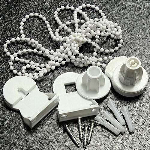 Rolgordijn Schaduw Cluth Beugel Bead Chain Reparatie Onderdelen Set Voor 25Mm Buis