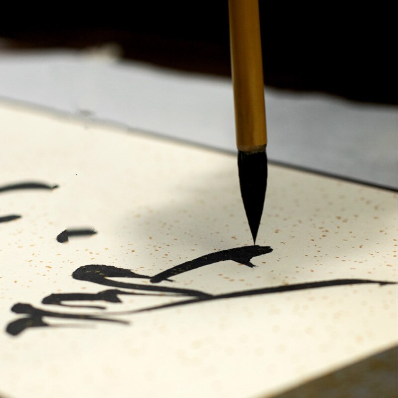 3 pz/impostato Pennello Penna Nuvola Bianca Penna di Calligrafia Cinese Studenti Adulto Cinese Pittura Lupo Capelli Pennelli Prer Calligrafia Tinta Cina