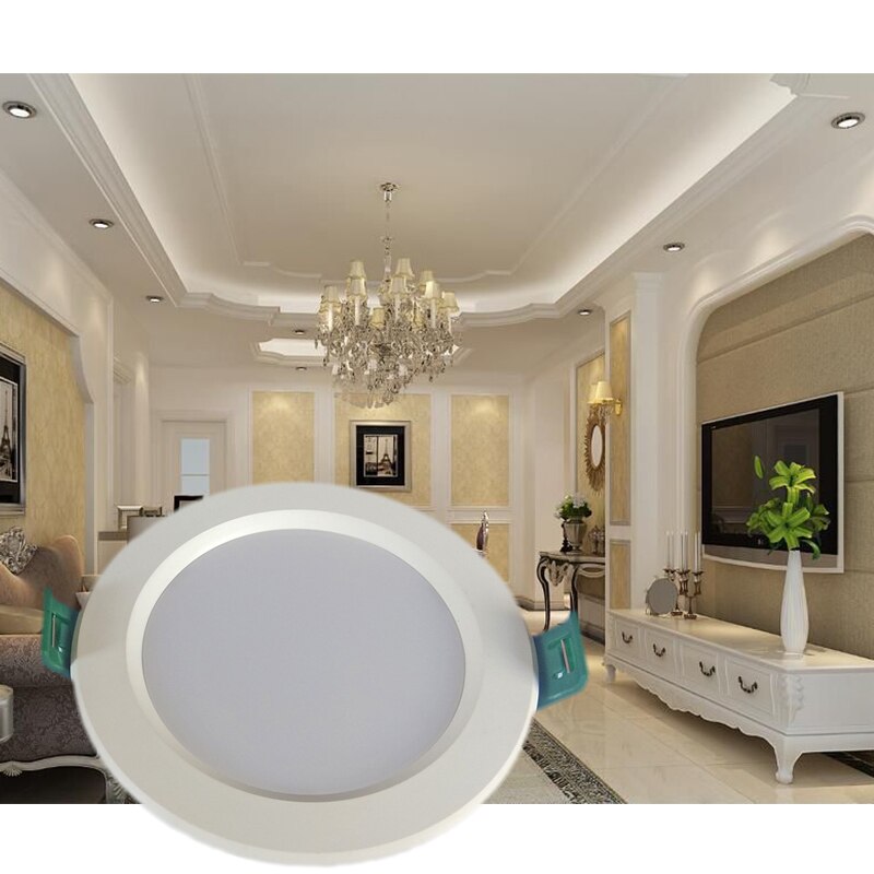 Spot Led Downlight 18W 15W 12W 9W 5W Ronde Verzonken Neer Licht Led Spot Verlichting AC90-260V Slaapkamer Keuken Indoor Koud Wit