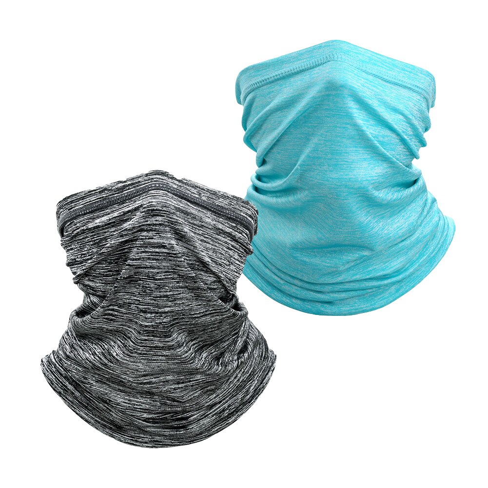 Unisex ensfarvet solbeskyttelse udendørs cykling ansigtsmaske nakke gamacher tørklæde vind- og støvbestandighed mod virus
