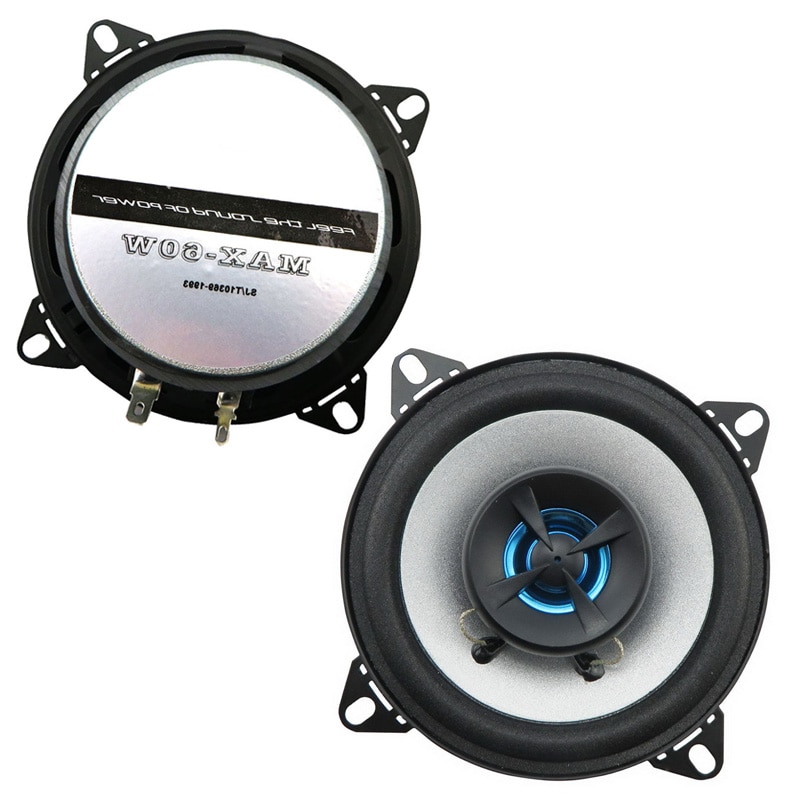 1 paar 4 inch 2 manier 2x60 w coaxiale auto speaker gemeenschappelijke alle voertuigen auto Speaker Automotive auto stereo speaker