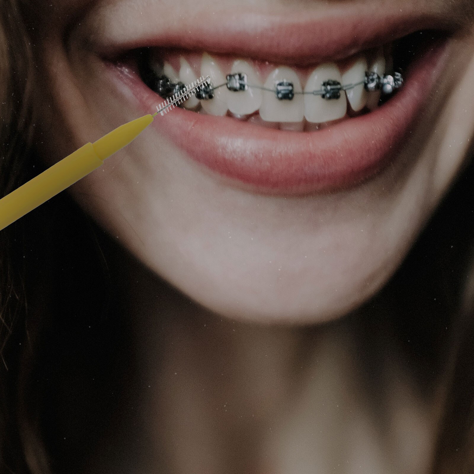 60pcs Interdental Brushes Teeth Cleaners Floss Interdental Brushes Orthodontic Interdental Brush