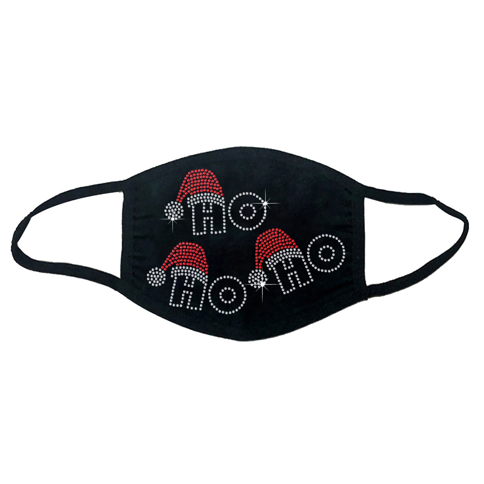 Mascarilla navideña de alce, adornos navideños para el hogar, adorno de Navidad, de Navidad, Año ,: B