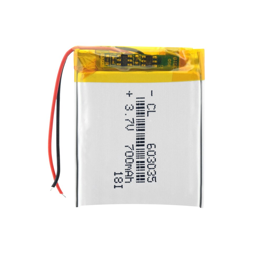 1/2/4 3.7v 603035 Li-po Battery Rechargeable Lithium Polymer Battery PCB Charge Protected Li-polymer Batteries Long Lifespan