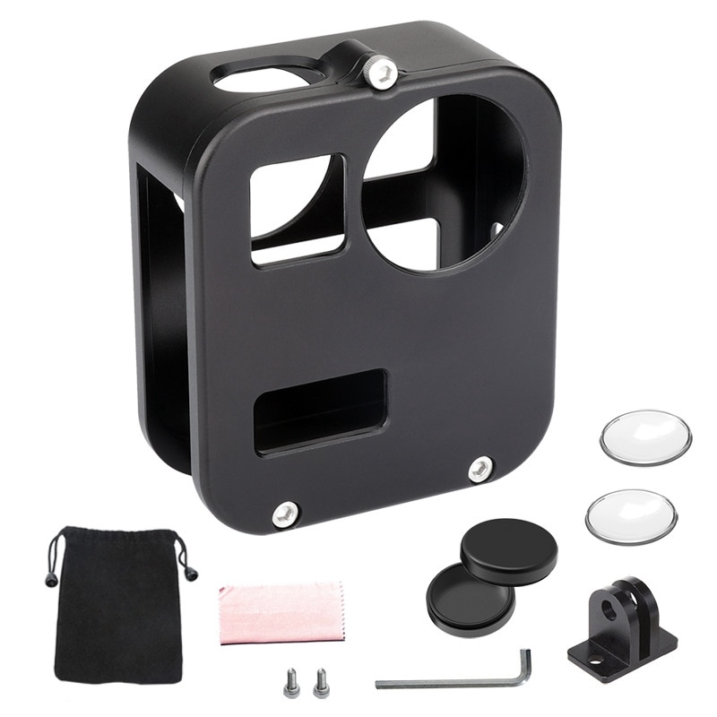Slip Beschermende Kooi Behuizing Shell Metal Case Frame Voor Gopro Max Waterdichte Actie Camera Accessoires