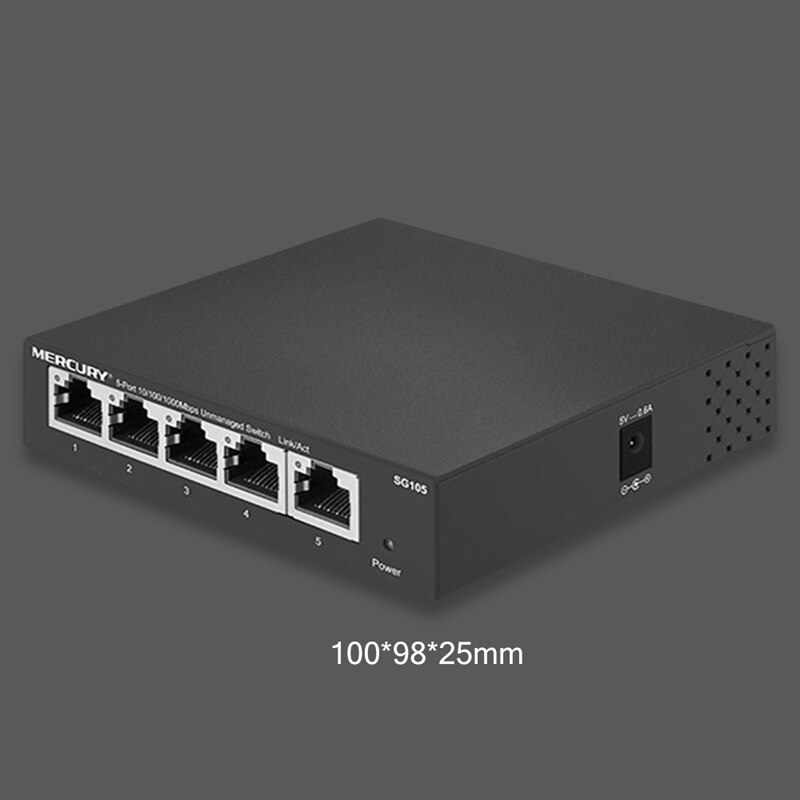 TL-SG105 5Port Gigabit Unmanaged Ethernet Network Switch Ethernet Splitter Plug Play Shielded Ports Traffic Optimization