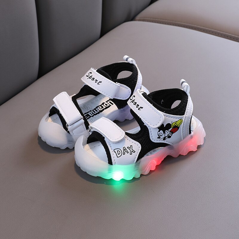 Summer Children's Sandals 1-3 Years Old Boys Baby Shoes Girls Baotou Beach Shoes Fit Comfortable Children's Shoes
