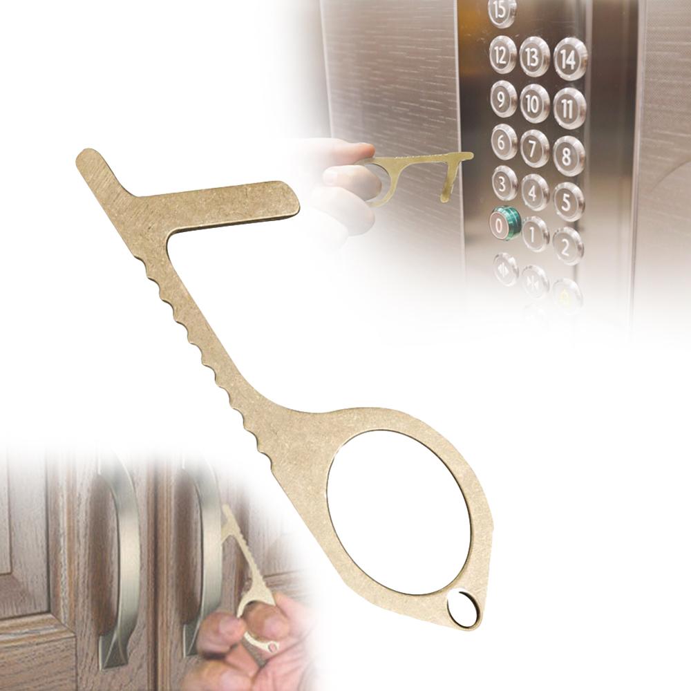 Safety Door Opener No Touch key Portable Anti-germ Elevator Button Drawer Door Handle Assistant safe Contactless Tool Assistant