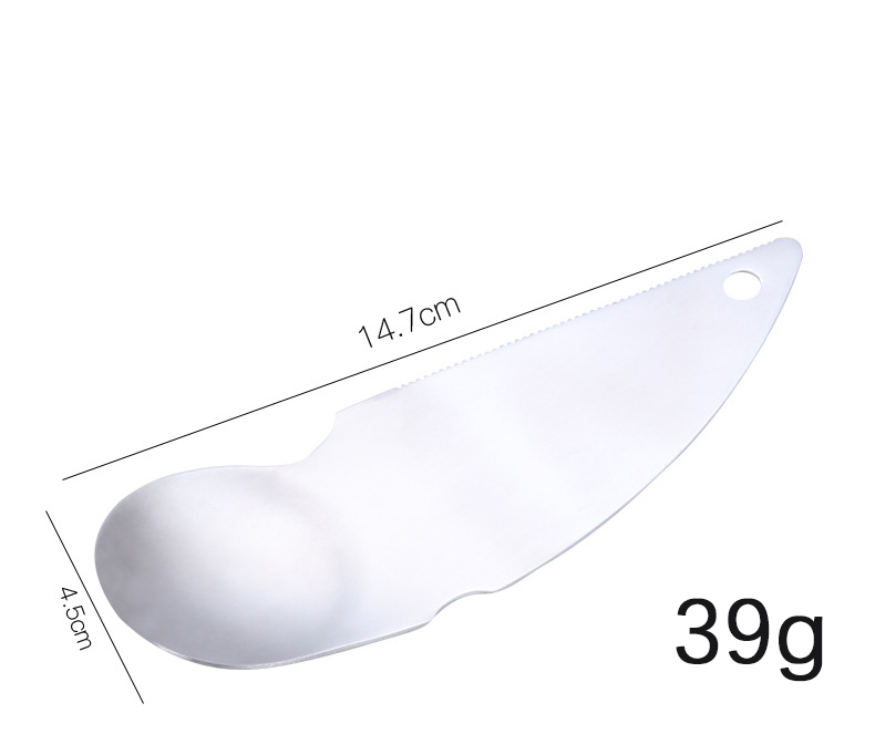 Kiwi Knife 304 Stainless Steel Kiwi Knife Digging Spoon Kiwi Fruit Egg Cutter Digging Fruit Knife Kitchen Fruit Tools