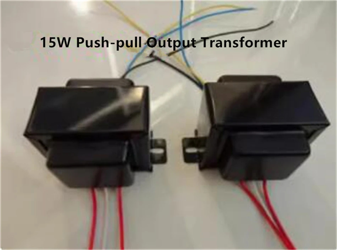 1PCS 6P1 6P6 6P14 6P15 EL84 Amplificatore valvolare Trasformatore di uscita push-pull 15W,8K o 10K possono essere selezionati, componenti audio