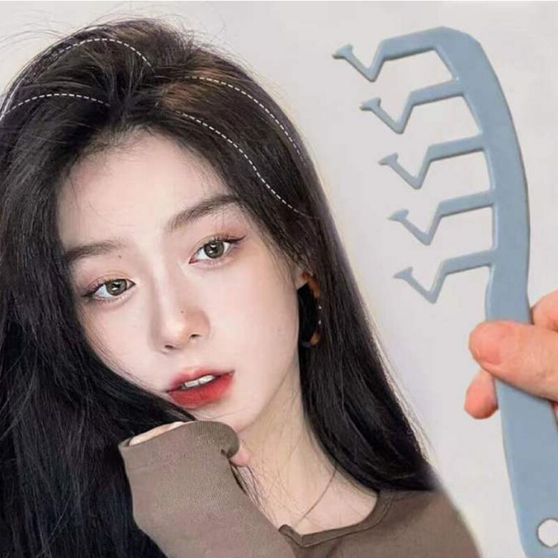 Włosy puszyste grzebień Z kształt włosów szczelina grzebień kręstożek grzywka grzebień robić stylizowania włosów Volumizer grzebień stylizacja Z salonu grzebień robić stylizowania kobiet fryzjer domowy