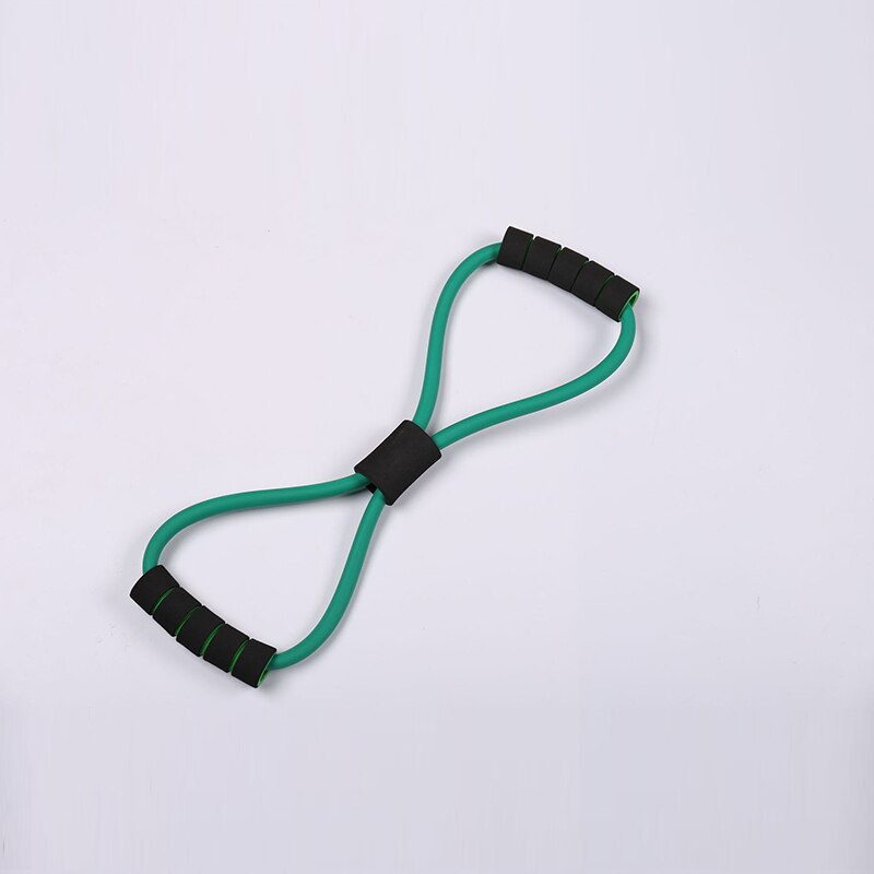 Cinta elástica de resistencia para entrenamiento de Crossfit, equipo de goma de látex para el pecho, Fitness, Yoga: MAA011-GN