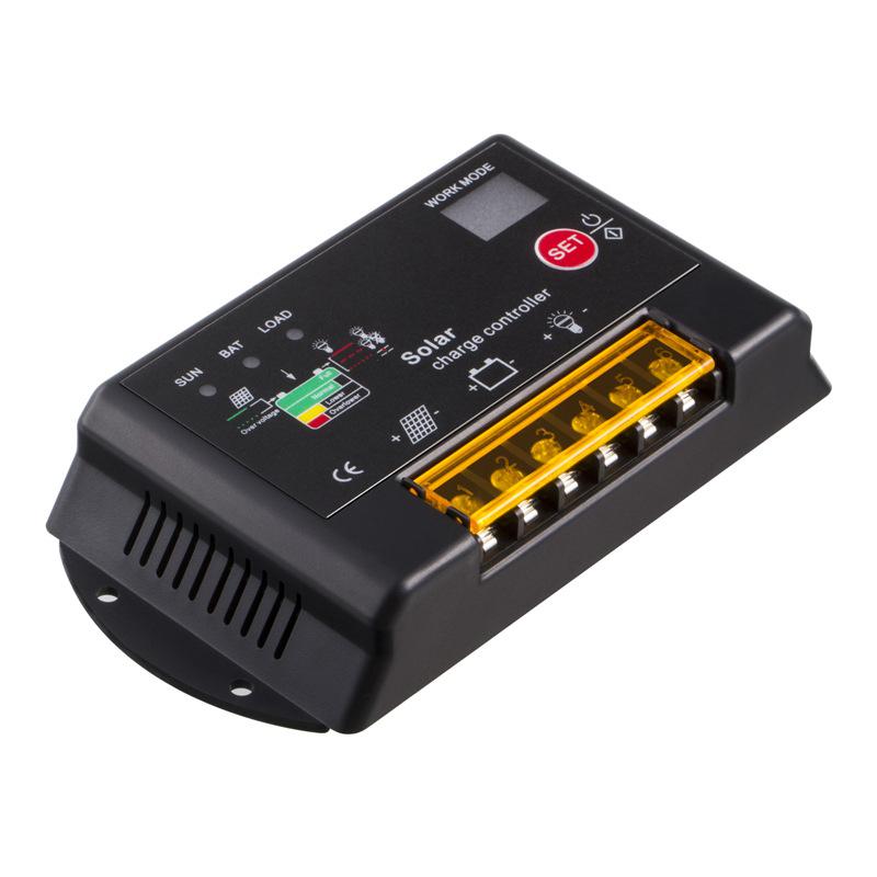 10A Solar Panel Battery Charger Charging Controller Regulator 12V/24V