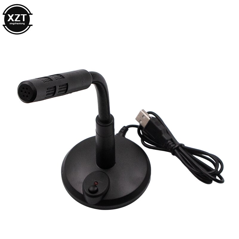 USB Microphone Computer Microphone Plug Play Studio PC Microphone for Laptop/Desktop/Notebook Omnidirectional Studio Recording