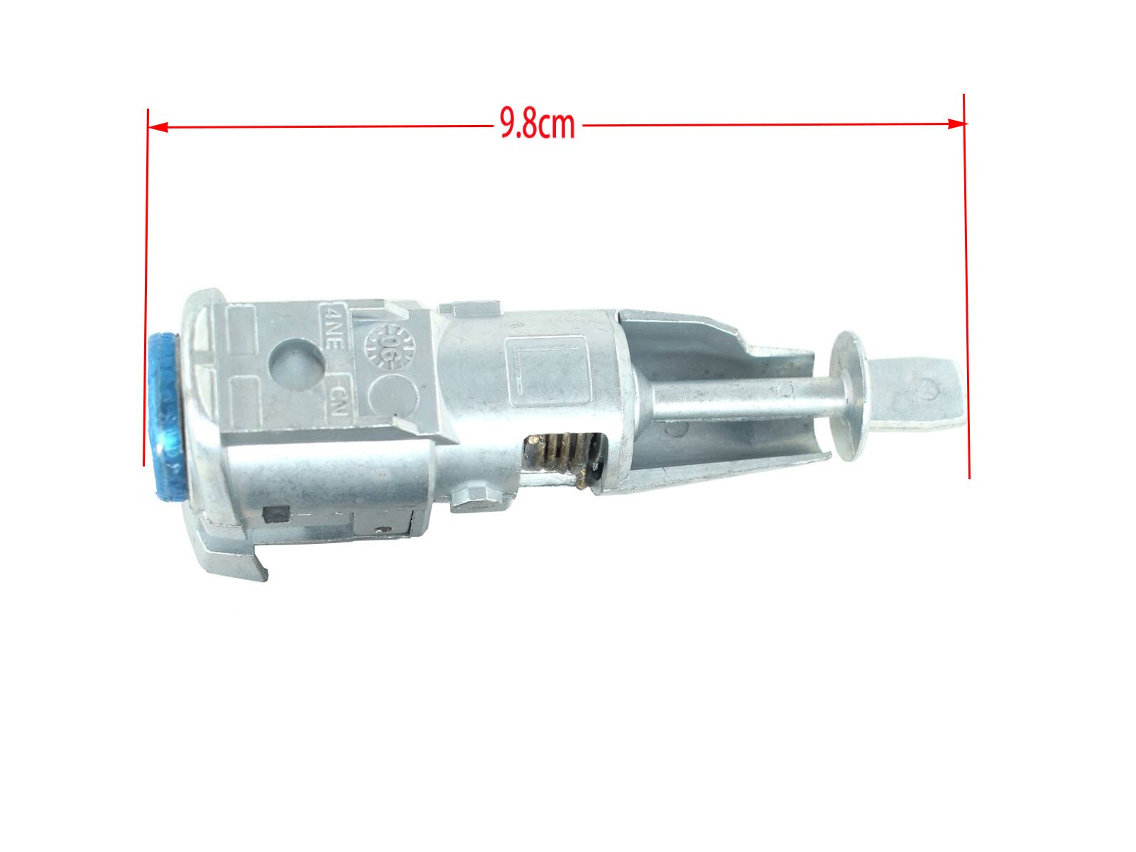 Juego de cerradura completa AL196 1Z0837167C 6Y0898167E, interruptor de encendido, cilindro de bloqueo de puerta izquierda para SKODA OCTAVIA 2005