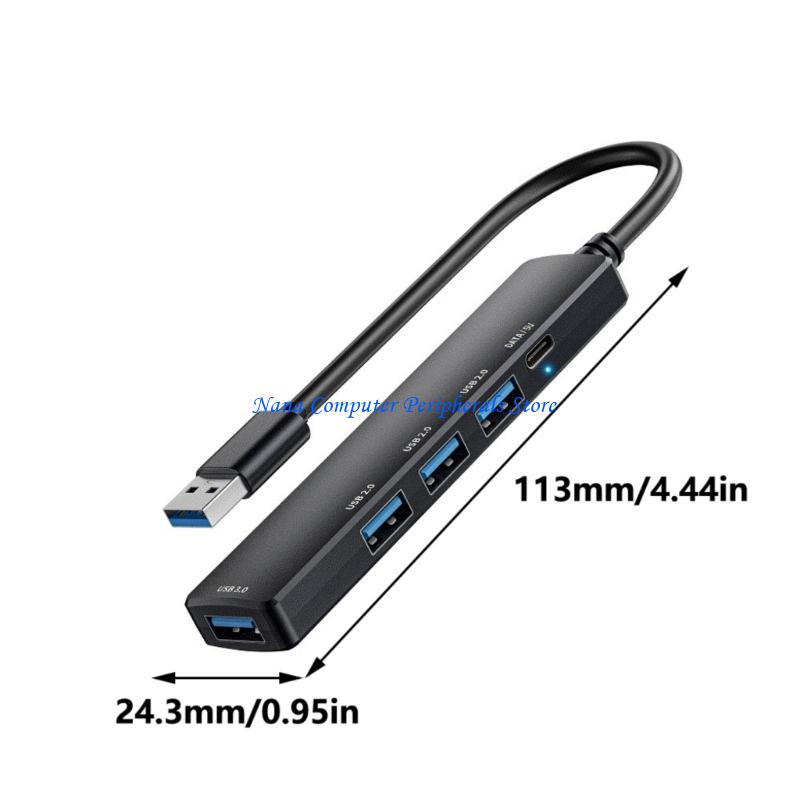 F68C 5 Porta USB3.0 USB2.0 Hubs Connettori USB per tablet desktop e smartphone