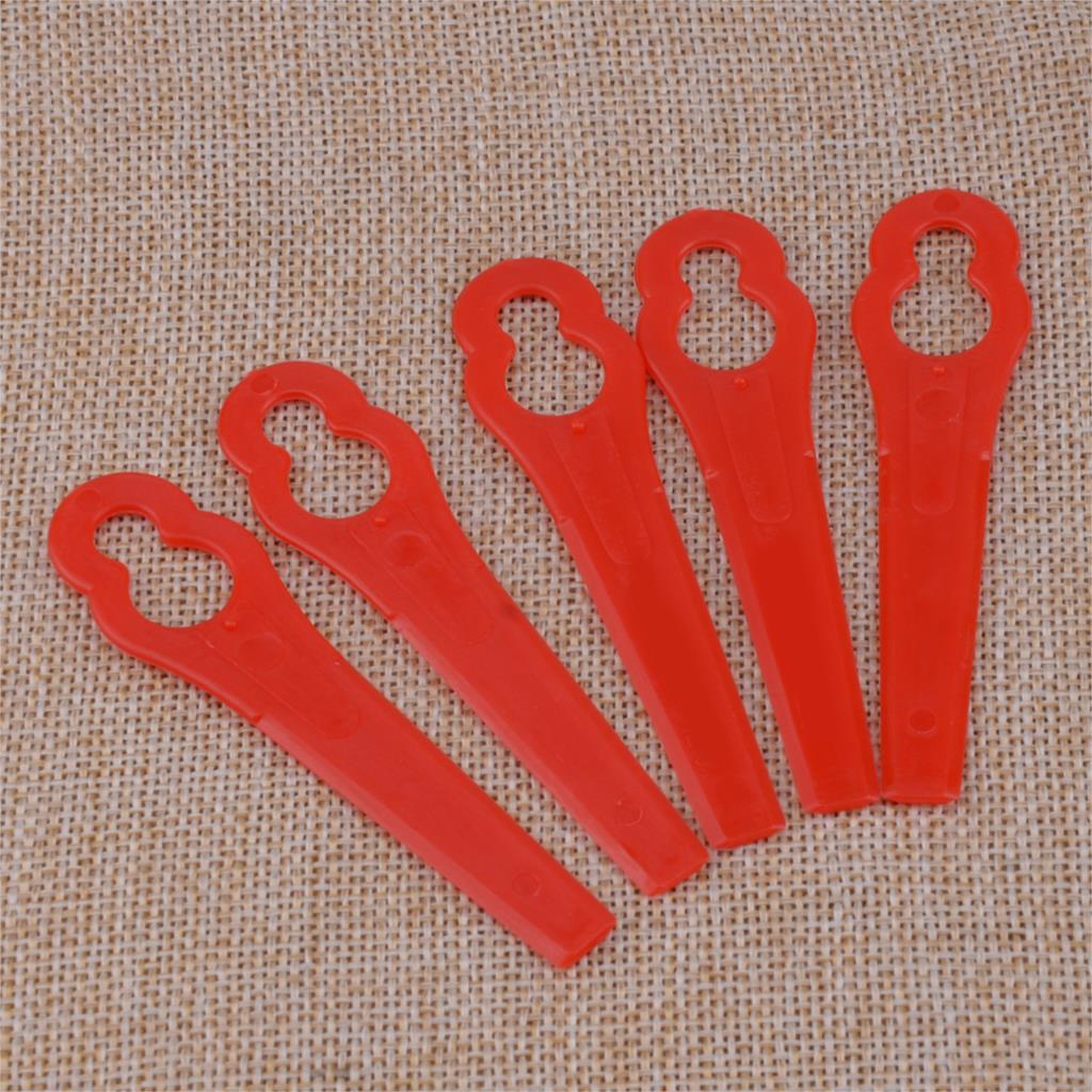 LETAOSK 100PCS Trimmer Blades Plastic Pendants Fit for LIDL Florabest FRT18A FRT18A1 Art 46155 FRT20A1