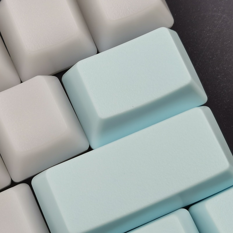 HHKB POM Blank Keycaps Static Capacitance Materia For Diy Mechanica Mechanical Keyboard Fog White Light Blue Oem Profile Keycap