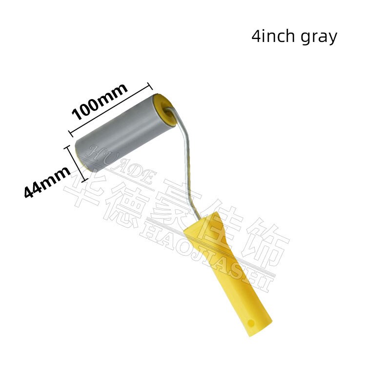 Hard Smooth Plastic Roller Brush Pro for Wall Decorative Tools 4Inch 6Inch 7Inch 8Inch No plush Texture roller Painting tool