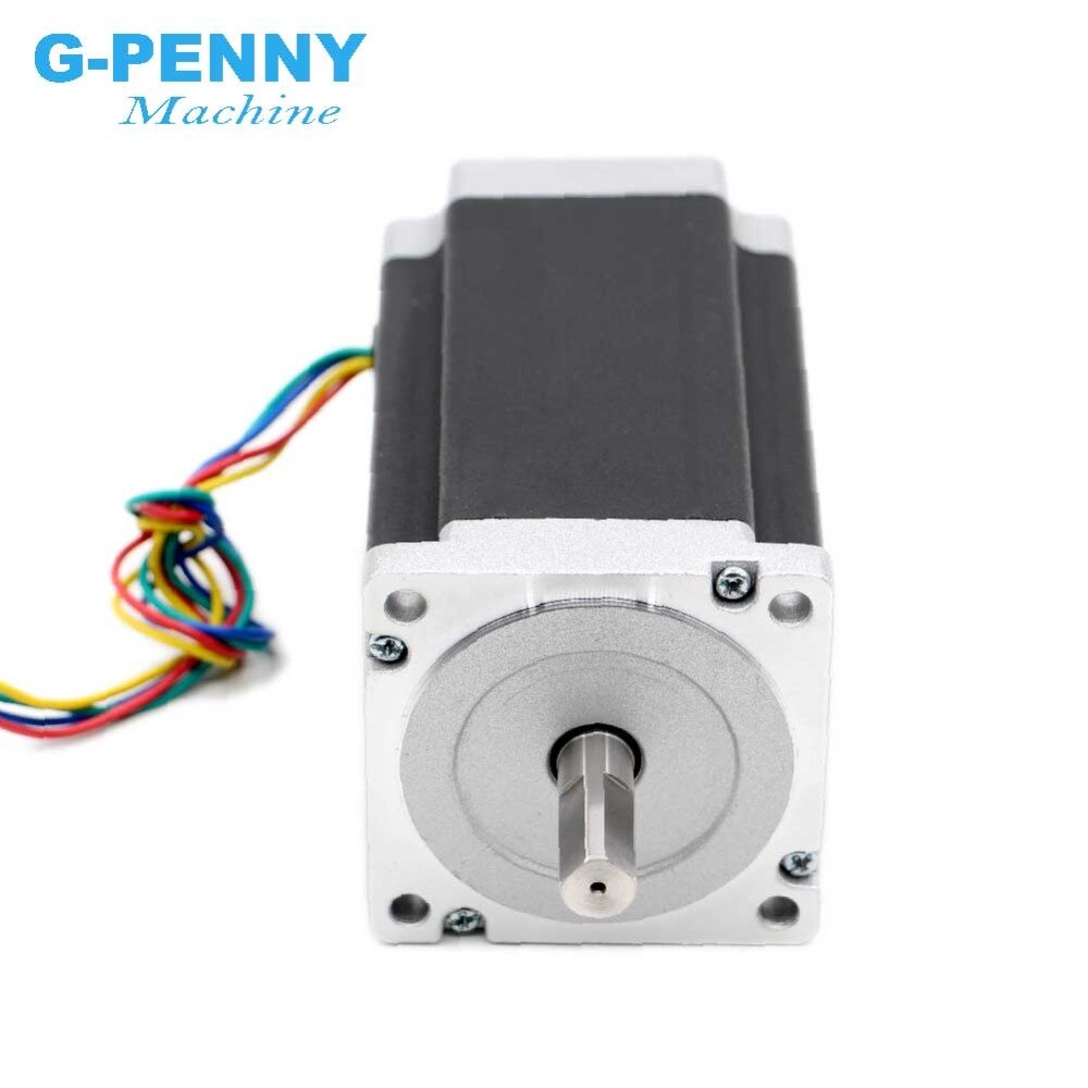 NEMA 34 silnik krokowy cnc 86X155mm 13 nm 6A średnica 14mm Nema34 silnik krokowy 1700 uncji dla grawerka cnc wysoki za chwilę obrotowy
