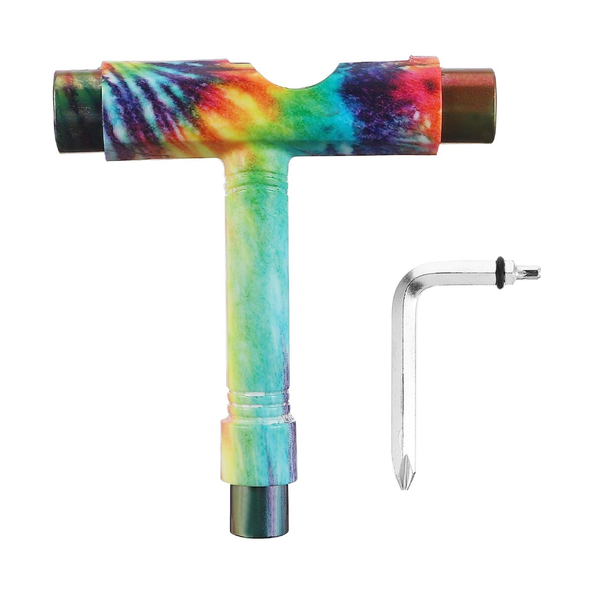 All-in-One Skate Tools Multi-Function Portable Skateboard T Tool Accessory: 3