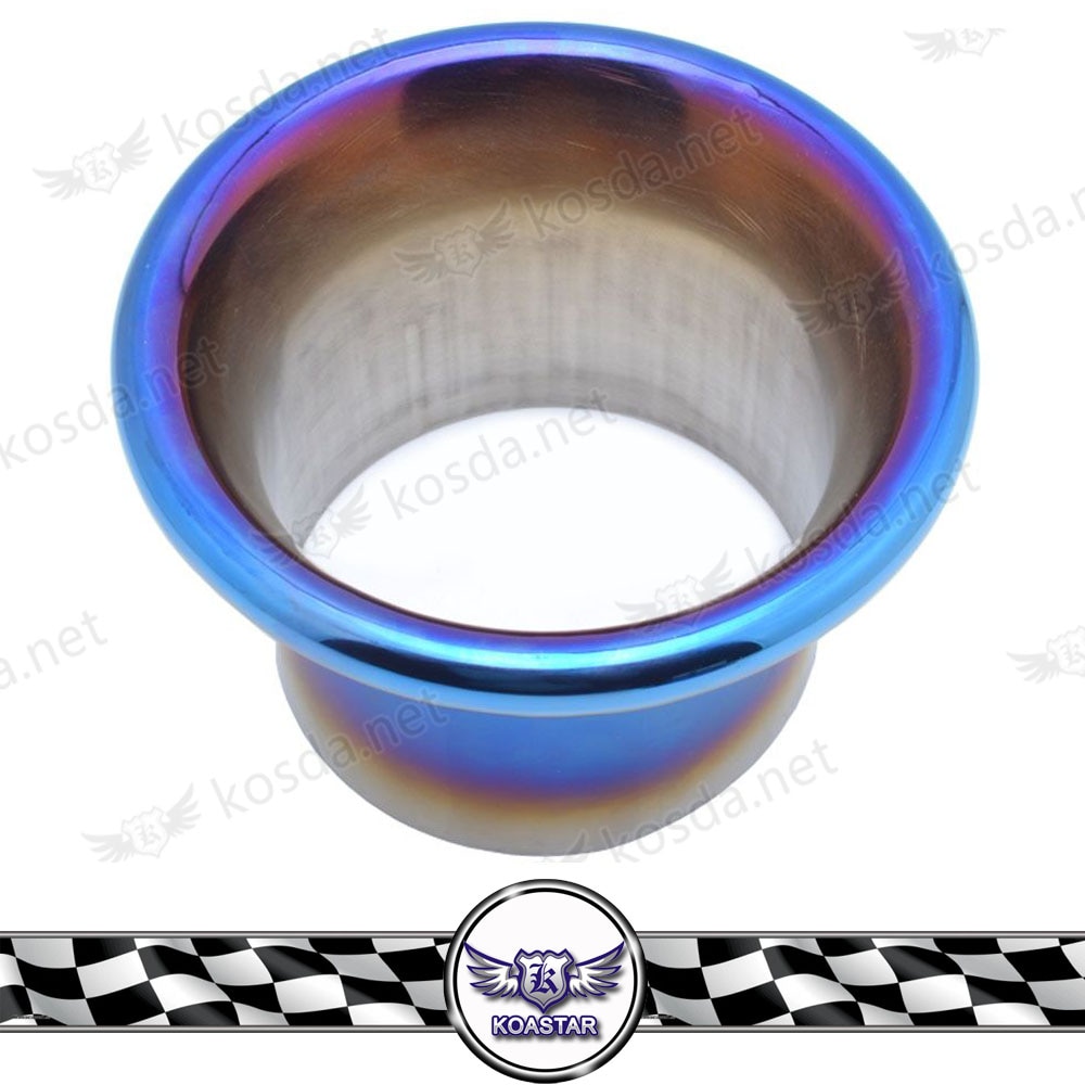 Universal 4" Inch 3.5" inch Stainless Steel Air Intake System Velocity Stack Kit 89mm 102mm Turbo Horn Funnel Kit