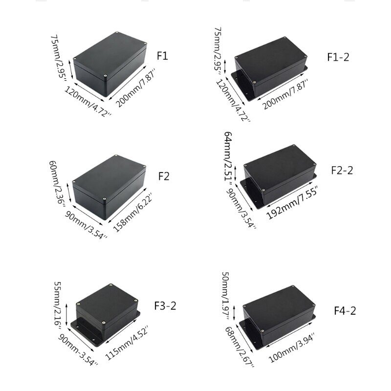 DIY Plastic Electronic Project Box Enclosure Instrument Electronics Stocks Power Waterproof Box