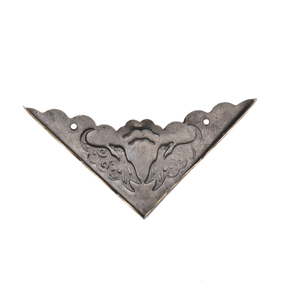 Koffer doos hoeken beugels decoratieve hoek voor meubeldecoratie driehoek gesneden 4 stuks/lot