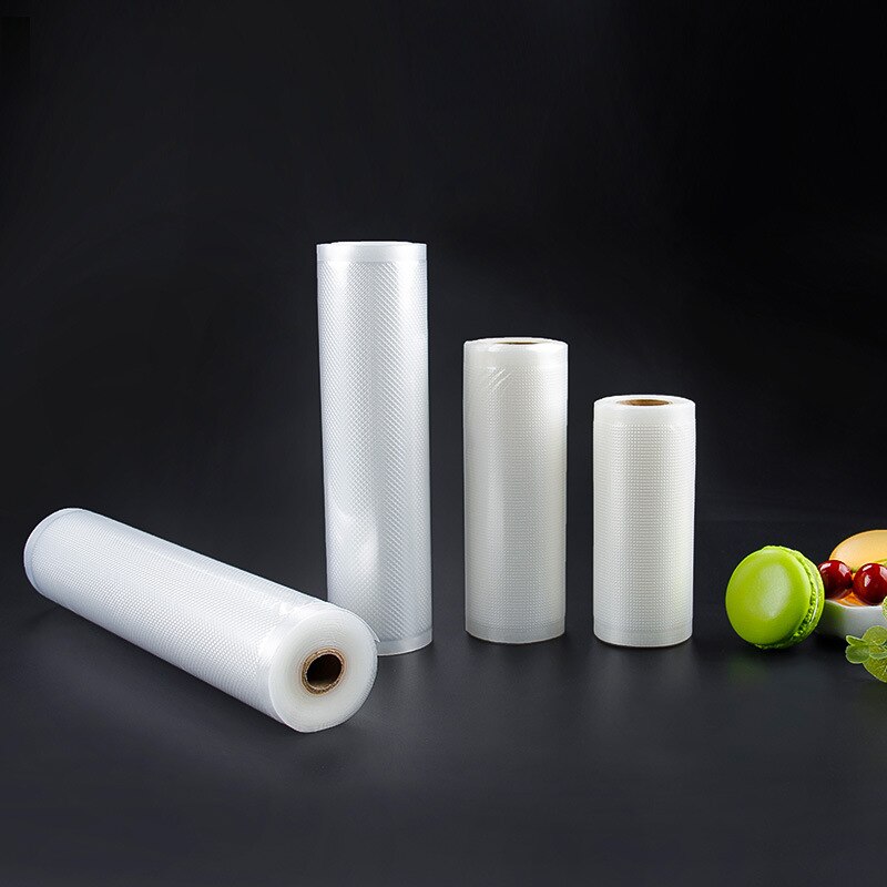 Küche Lebensmittel Vakuum Tasche Staubsauger Taschen Lagerung Taschen für Versiegelung Verpackung Rollen 12/15/20/25/28cm * 500cm Zu Halten Lebensmittel Frisch