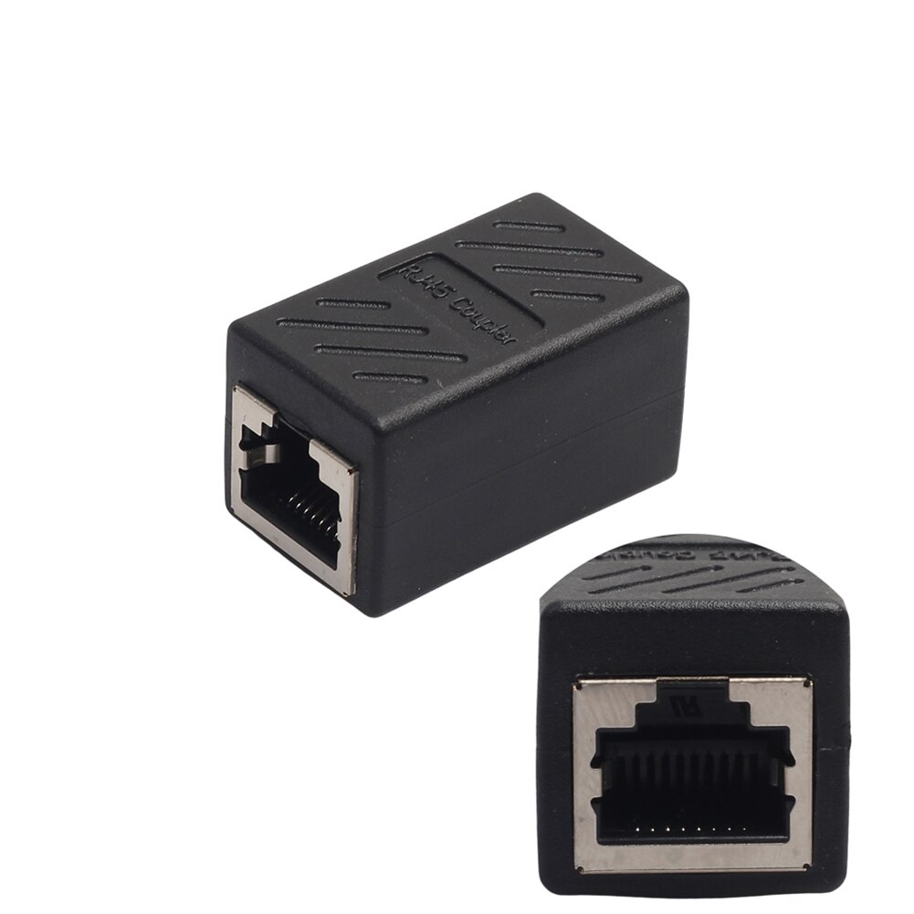 RJ45 Female to Female Network Ethernet LAN Connector Adapter Coupler Extender female inline coupler Secure Reliable