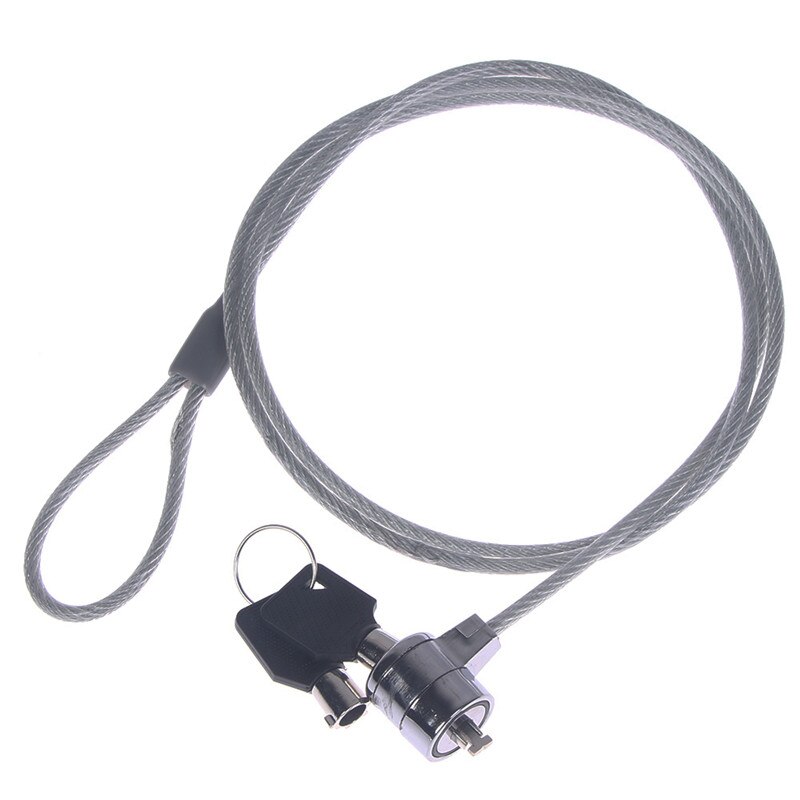 Notebook Laptop Computer Lock Beveiliging Chain Cable Lock Met 2 Sleutels Anti-Dief Vergrendeling Gereedschap
