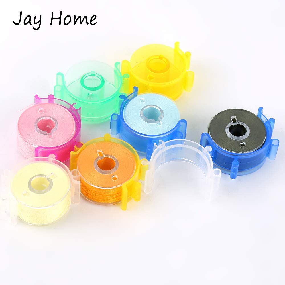 10/40Pcs Sewing Bobbin Clips Plastic Bobbins Thread Spool Holder Clamps for Sewing Machine Embroidery Quilting Accessories