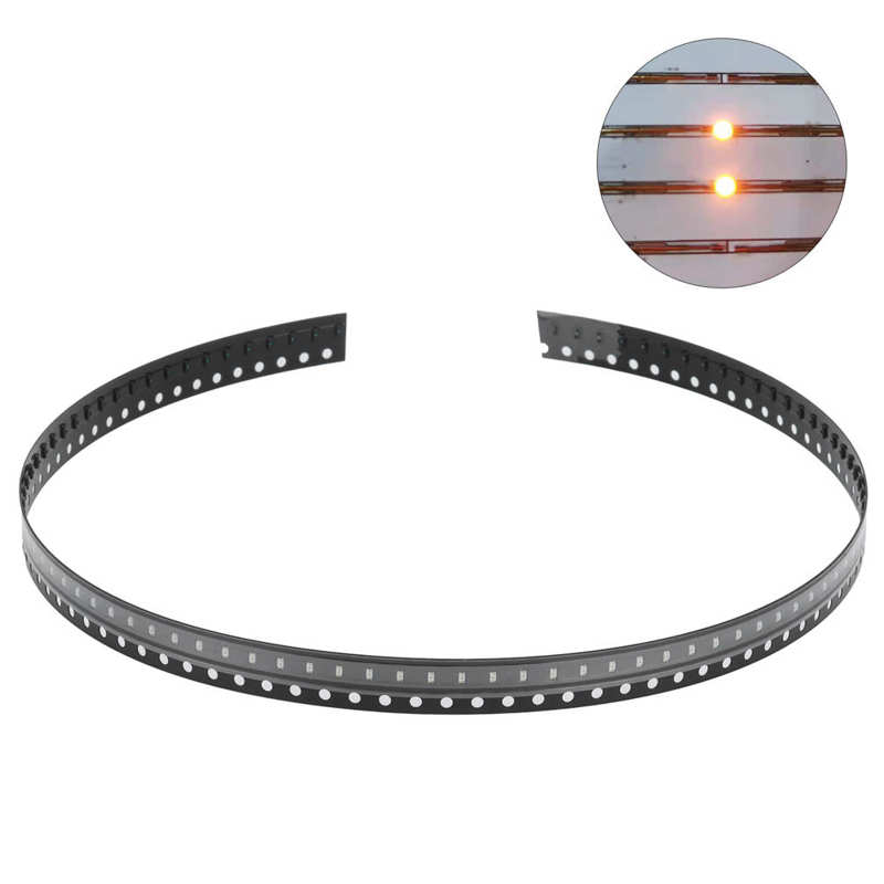 Tiny SMDS Diodes SMD LED 0603 DC for PCB for DIY: Golden