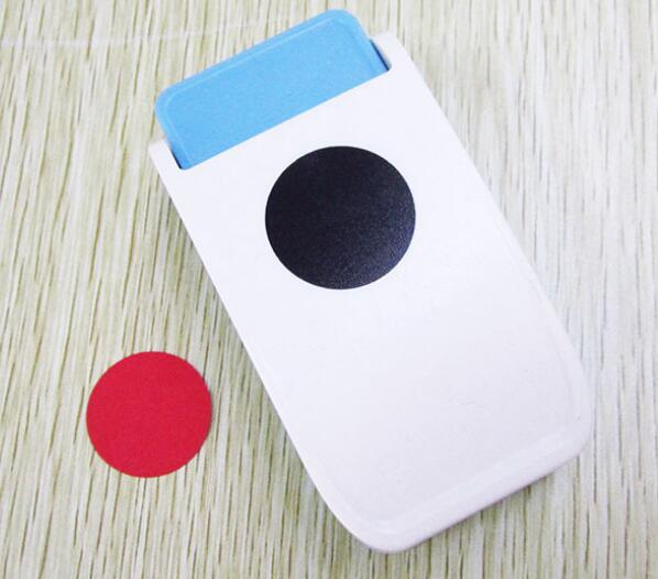 8-75mm Circle Shape Craft Punch Cortador De Papel Scrapbook Paper Cutter Foam School Manual DIY Round Hole Punches: 1pcs 24mm a5810