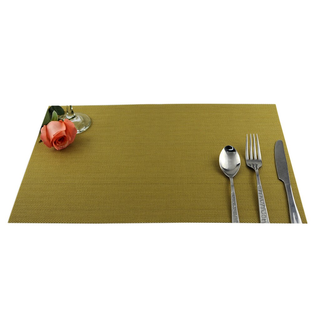 Tapete aislante para mesa de PVC lavable, salvamanteles antideslizante, Occidental