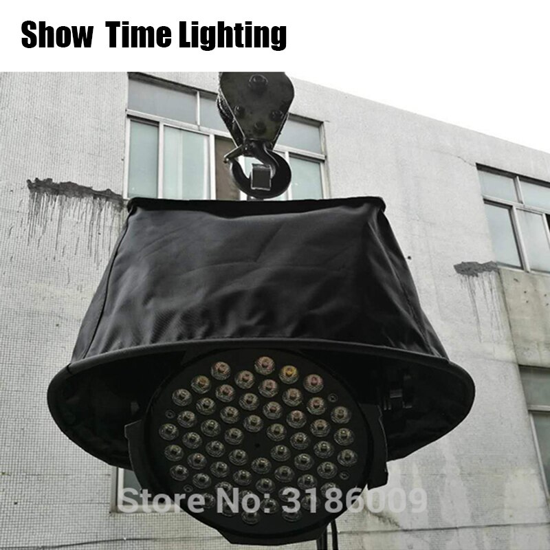 Good 1pcs/lot Led Par Light Rain Cover Use In Rain Snow Coat Beam Moving Waterproof Covers With Transparent Crystal