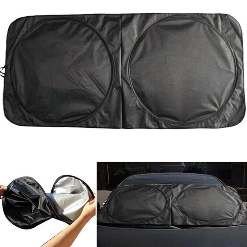 Foldable Extra Large Sun Shade Truck Van Car Windshield Visor Block Cover UK: Default Title
