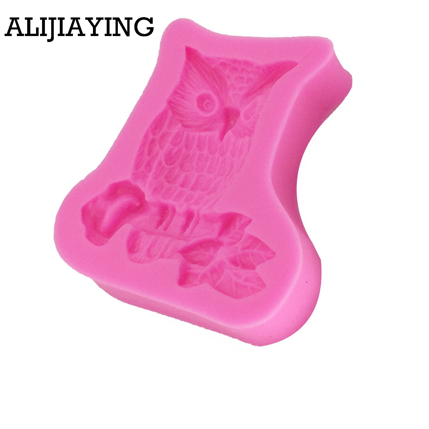 M0100 Eule Weihnachten kuchen silikon werkzeuge Fondant Kuchen Silikon Formen Eule Schokolade Tonne Süßigkeiten Formen