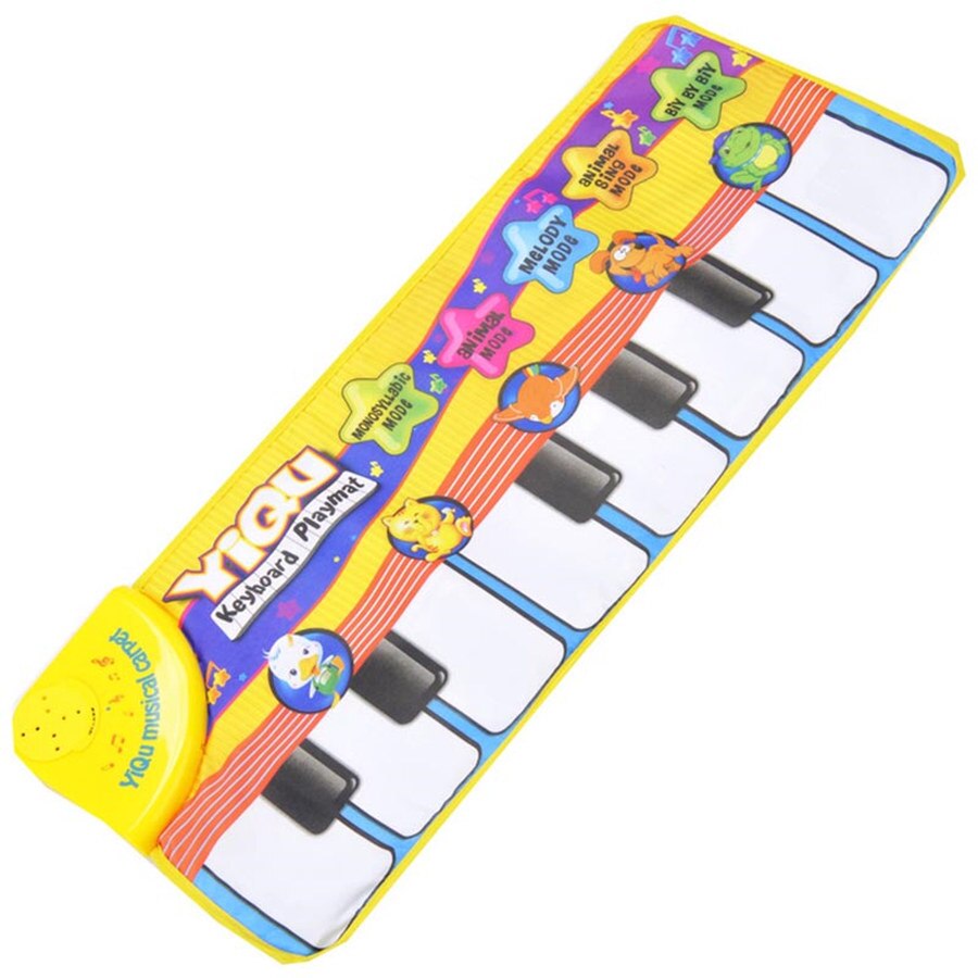 Infant Baby Piano Spielen Spielzeug Mit Lustigen Musik Und Tier Sounds Kriechende Matte Baby Musik Teppich Kinder Pädagogisches Spielen matte