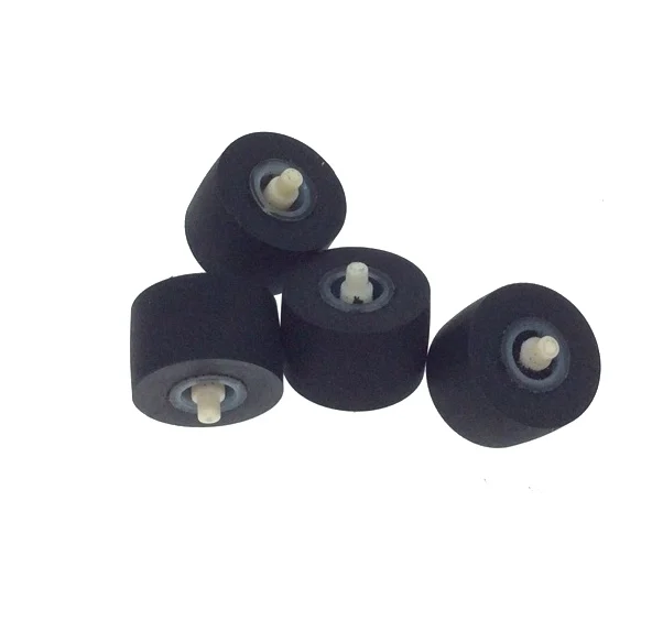 5 sztuk 10mm x 6,5 x 1,5 rolka dociskowa robić magnetofonu magnetofonowego odtwarzacz kasetowy stereofoniczny guma