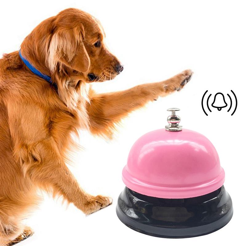 Interactive Dog IQ Training Ringer Toys Pet Puppy Kitten Feeding Food Called Dinner Bell Colorful Small Dog Training Accessories: Type 2