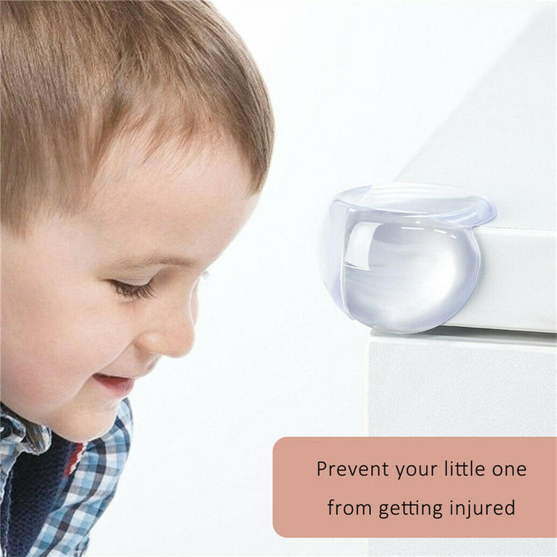 10 stk klar kugleform baby proofing hjørne beskyttere børnesikre møbler kofangere sikkerhedsbord vinduer sengevagter