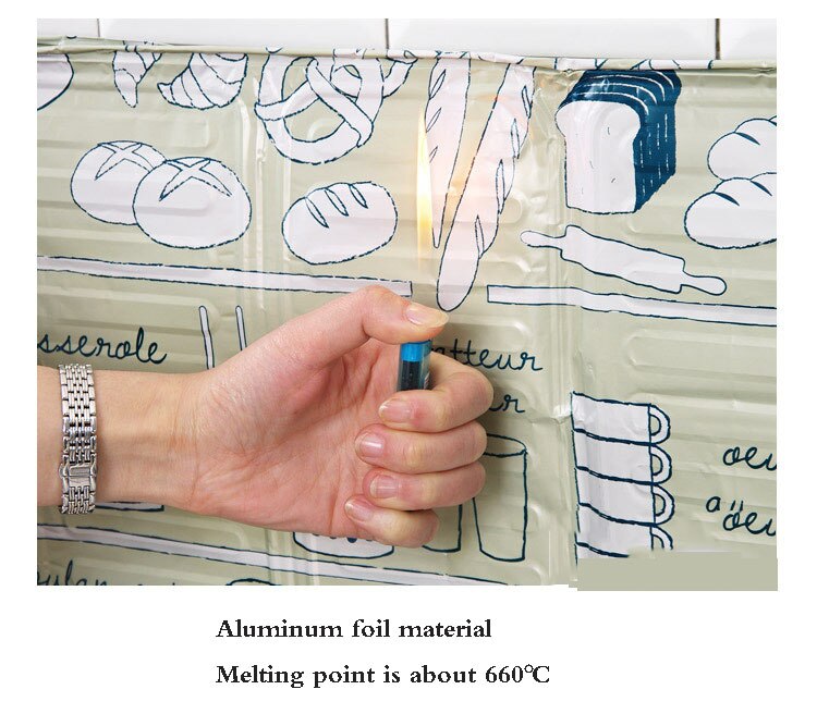 Kitchen Household Cooking Heat Insulation Oil Splash Baffle Gas Stove Baffle Oil Aluminum Foil Baffle