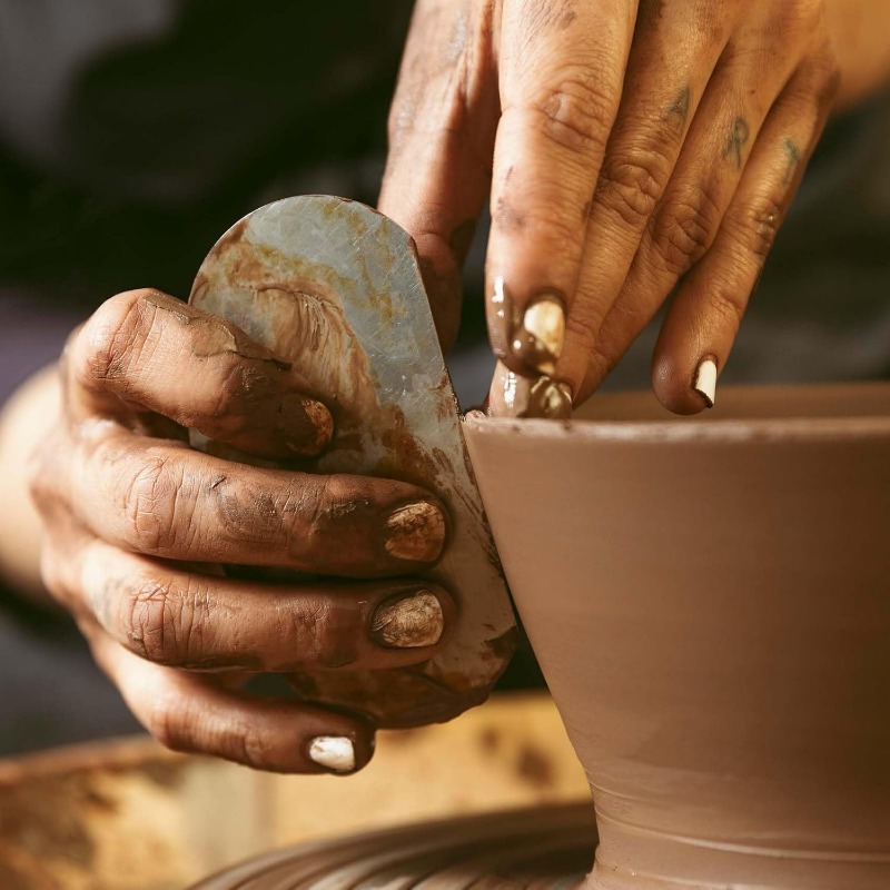 12 Pcs Steel Pottery Tools Clay Ribs Stainless Serrated Scraper Feather Texture Detail Tools Sculpture Cutter Crafts Tool Kit