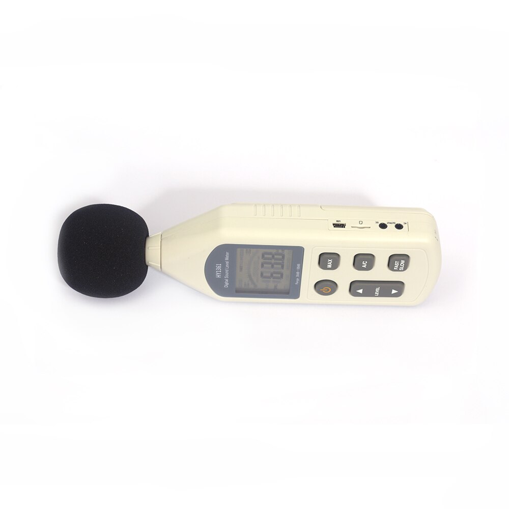Digital sound level meter pressure tester 30-130dB noise measuring instrument decibel monitoring recorder tester