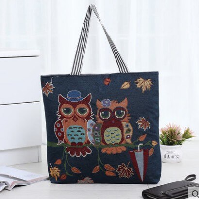 Eenvoudige wilde kleine frisse canvas tas schoudertas koreaanse boodschappentas studenten: Stijl 3